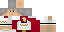 Minecraft skin texture, 64x32 legacy pixels