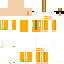 Minecraft skin texture, 64x64 pixels