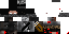 Minecraft skin texture, 64x32 legacy pixels