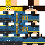 Minecraft skin texture, 64x64 pixels