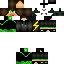 Minecraft skin texture, 64x64 pixels