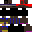 Minecraft skin texture, 64x64 pixels