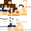 Minecraft skin texture, 64x64 pixels