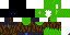 Minecraft skin texture, 64x32 legacy pixels