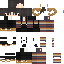 Minecraft skin texture, 64x64 pixels