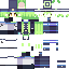 Minecraft skin texture, 64x64 pixels
