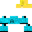 Minecraft skin texture, 64x64 pixels