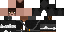 Minecraft skin texture, 64x32 legacy pixels