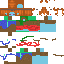 Minecraft skin texture, 64x64 pixels