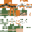 Minecraft skin texture, 64x64 pixels