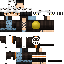 Minecraft skin texture, 64x64 pixels