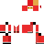 Minecraft skin texture, 64x64 pixels