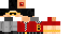 Minecraft skin texture, 64x32 legacy pixels