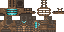 Minecraft skin texture, 64x32 legacy pixels
