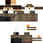 Minecraft skin texture, 64x64 pixels