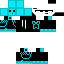Minecraft skin texture, 64x64 pixels