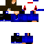 Minecraft skin texture, 64x64 pixels