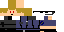 Minecraft skin texture, 64x32 legacy pixels