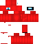 Minecraft skin texture, 64x64 pixels