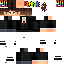 Minecraft skin texture, 64x64 pixels