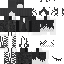 Minecraft skin texture, 64x64 pixels