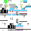 Minecraft skin texture, 64x64 pixels