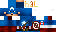 Minecraft skin texture, 64x32 legacy pixels