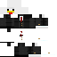 Minecraft skin texture, 64x64 pixels