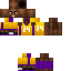 Minecraft skin texture, 64x64 pixels