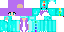 Minecraft skin texture, 64x32 legacy pixels