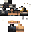 Minecraft skin texture, 64x64 pixels