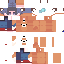 Minecraft skin texture, 64x64 pixels