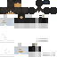 Minecraft skin texture, 64x64 pixels