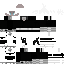 Minecraft skin texture, 64x64 pixels