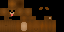 Minecraft skin texture, 64x32 legacy pixels