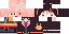 Minecraft skin texture, 64x32 legacy pixels