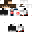Minecraft skin texture, 64x64 pixels