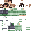 Minecraft skin texture, 64x64 pixels