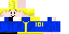 Minecraft skin texture, 64x32 legacy pixels
