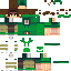 Minecraft skin texture, 64x64 pixels
