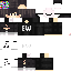 Minecraft skin texture, 64x64 pixels
