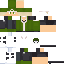Minecraft skin texture, 64x64 pixels