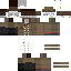 Minecraft skin texture, 64x64 pixels