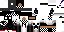 Minecraft skin texture, 64x32 legacy pixels