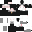 Minecraft skin texture, 64x64 pixels