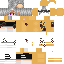 Minecraft skin texture, 64x64 pixels