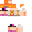 Minecraft skin texture, 64x64 pixels