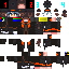 Minecraft skin texture, 64x64 pixels
