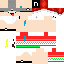 Minecraft skin texture, 64x64 pixels