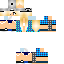 Minecraft skin texture, 64x64 pixels
